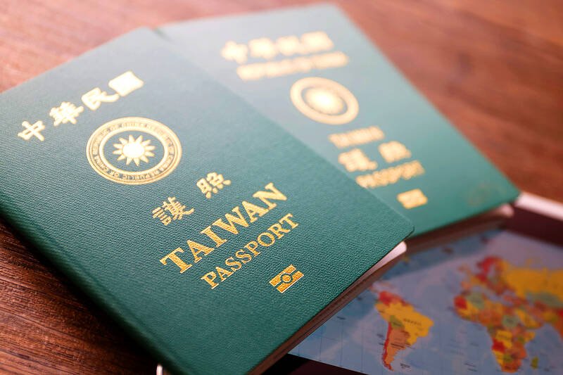 Hình ảnh passport Đài Loan